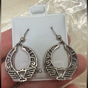Vintage sterling silver earrings